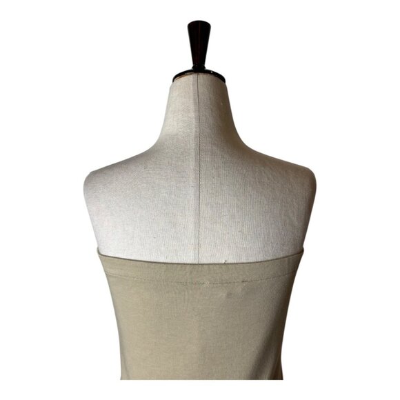 Djerf Avenue Dress Women Large Tan Nougat Strapless Tube Mini Streetwear Edgy - Picture 5 of 9